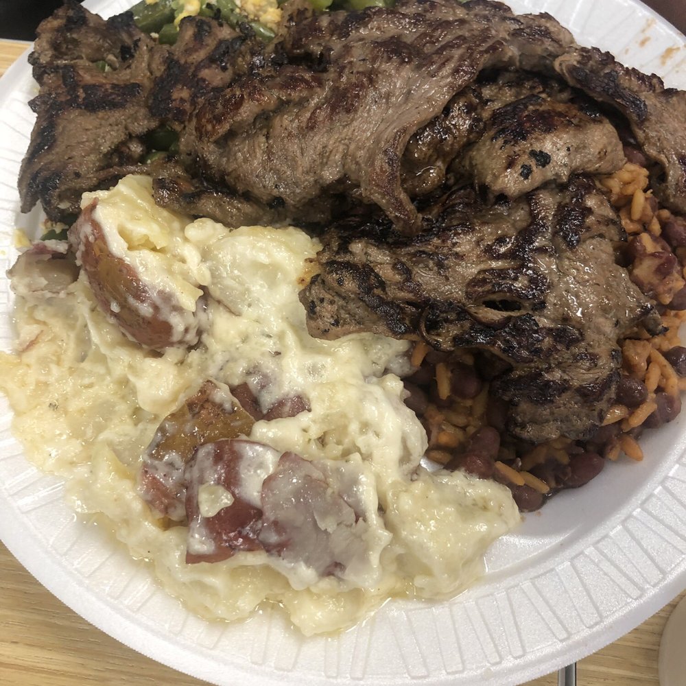 King Pollo - Carne asada and three sides - Latin American Near Me - Sterling, Virginia