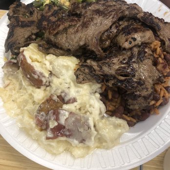 King Pollo - Carne asada and three sides - Latin American Near Me - Sterling, Virginia