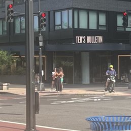 Exterior outside entrance of Ted's Bulletin Noma - Exterior view - Washington, DC, District of Columbia Exterior outside entrance of Ted's Bulletin Noma - Exterior view - Washington, DC, District of Columbia
