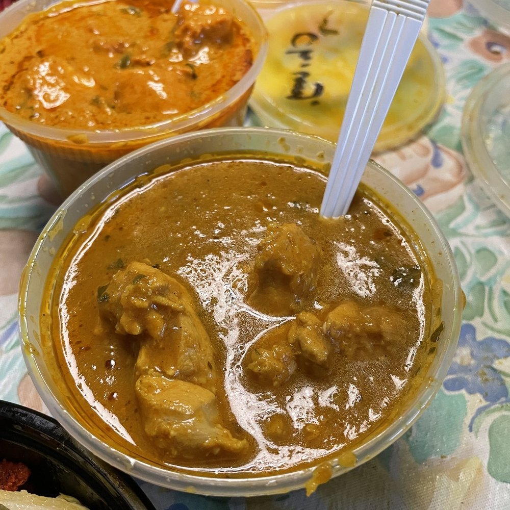 Chicken Tikka Masala (back) and Dhaba Chicken Curry (front) Chicken Tikka Masala (back) and Dhaba Chicken Curry (front)