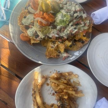 Duke's Beach House - Black Bean Nachos and Hurricane Fries - Breakfast & Brunch Near Me - Lahaina, Hawaii Duke's Beach House - Black Bean Nachos and Hurricane Fries - Breakfast & Brunch Near Me - Lahaina, Hawaii