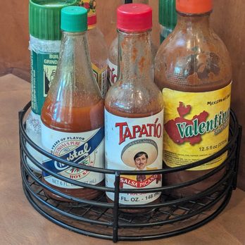 Salsa Restaurant And Bar - A really good variety of hot sauces - Bars Near Me - Tavares, Florida