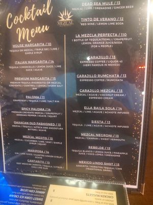 Menu photo 7 Mezcal Mexican Restaurant Detroit, MI