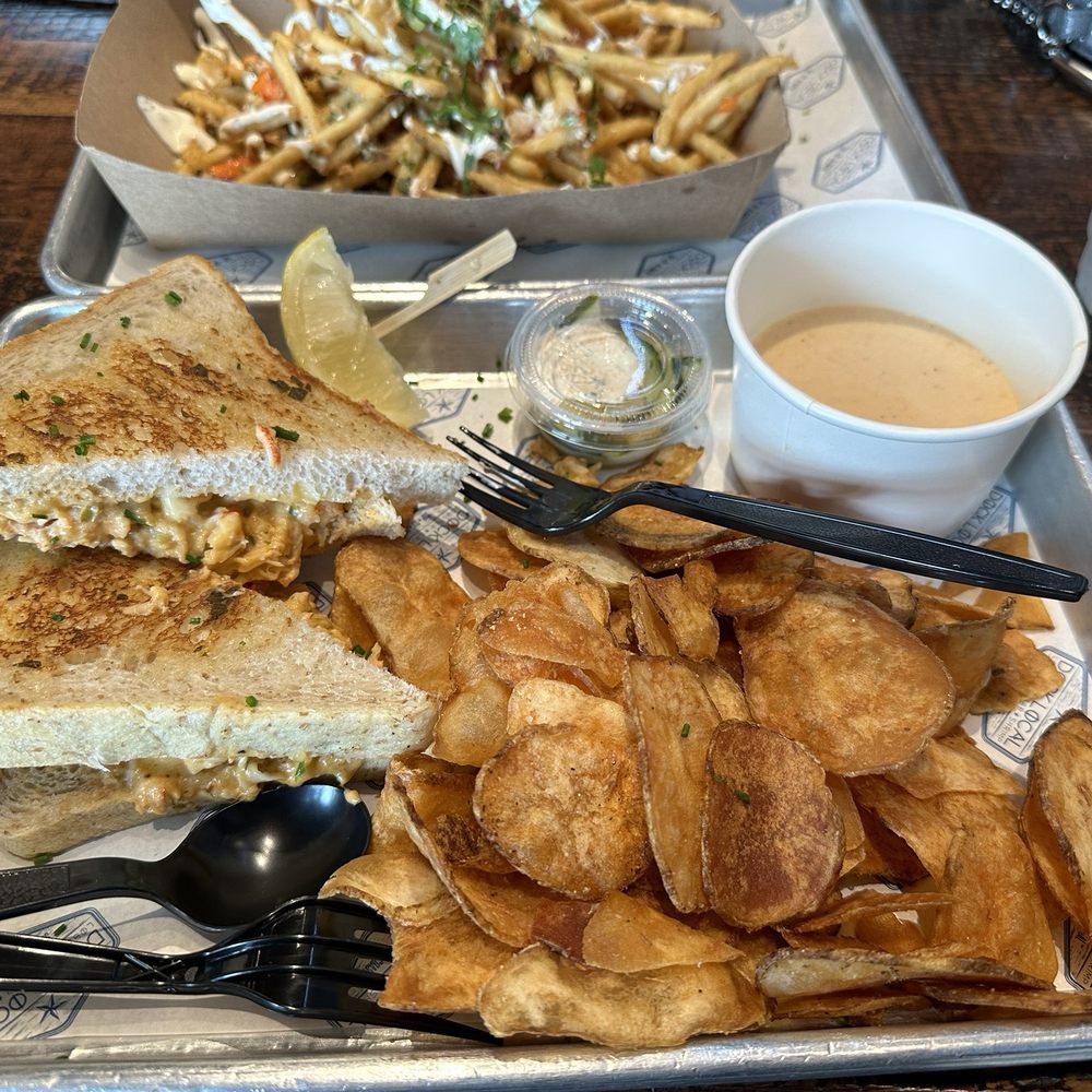 Dock Local - Lobster Grilled Cheese - Seafood Near Me - Grapevine, Texas