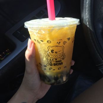 Boba Bear - Pineapple Mango Green tea Boba - Hookah Bars Near Me - Rowland Heights, California Boba Bear - Pineapple Mango Green tea Boba - Hookah Bars Near Me - Rowland Heights, California