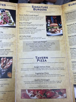 Menu photo 8 Park Lane Tavern Fredericksburg, VA Menu photo 8 Park Lane Tavern Fredericksburg, VA
