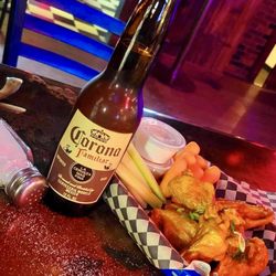 Brass Rail Bar & Grill - Hot wings and a unique Mexican lager!