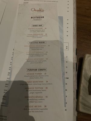 Menu photo 1 Osaka Miami, FL
