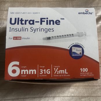 CVS Pharmacy - Box of syringes purchased at another CVS pharmacy - Drugstores Near Me - Chantilly, Virginia