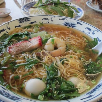 Pho 88 Noodle - #54-Prok, shrimp, quail eggs, liver, heart & fake crab. #54 - Vietnamese Near Me - Orlando, Florida Pho 88 Noodle - #54-Prok, shrimp, quail eggs, liver, heart & fake crab. #54 - Vietnamese Near Me - Orlando, Florida
