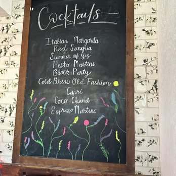 Fiori - Cocktail menu - Italian Near Me - Flower Mound, Texas Fiori - Cocktail menu - Italian Near Me - Flower Mound, Texas