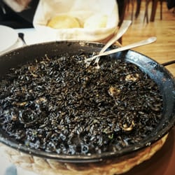 La Genuina - Arroz negro. im pre sio nante. os lo recomiendo