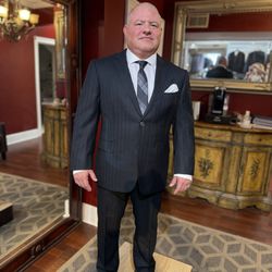 Sacca's Suits & Tailor Shop - Beautiful Herringbone fabric