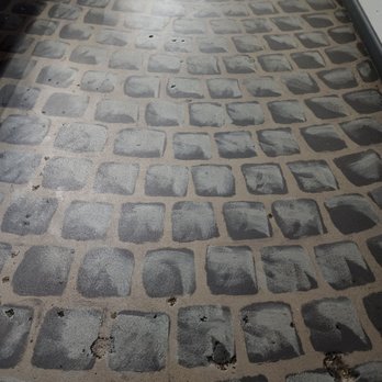 Da Nando - Floors, painted like true sidewalks from Italy - Italian Near Me - Williamsville, New York