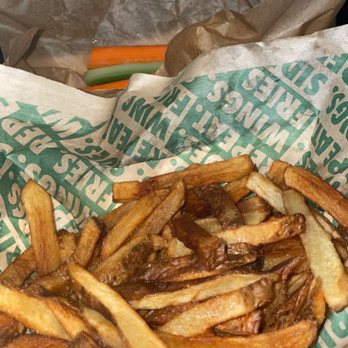 Wingstop - regular fries & veggies sticks - Chicken Wings Near Me - Westminster, California