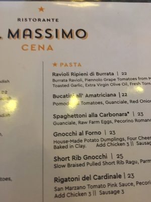 Menu photo 7 Il Massimo Dedham, MA