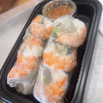 SATE Banh Mi & Grille - Shrimp summer roll (with the best fish sauce I've ever had) - Vietnamese Near Me - Atlanta, Georgia SATE Banh Mi & Grille - Shrimp summer roll (with the best fish sauce I've ever had) - Vietnamese Near Me - Atlanta, Georgia