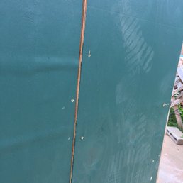 Unsecured Fence