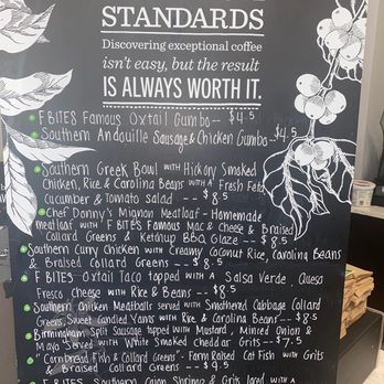 F BITES Coffee & Kitchen - Menu - Cafes Near Me - Niagara Falls, New York