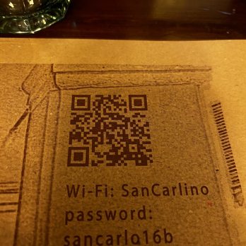 Hosteria San Carlino - Menu QR code. - Italian Near Me - Bologna, BO