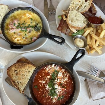 Oddfellows Cafe & Bar - Baked Eggs, Shashouka, and BLT with Chicken - Breakfast & Brunch Near Me - Seattle, Washington Oddfellows Cafe & Bar - Baked Eggs, Shashouka, and BLT with Chicken - Breakfast & Brunch Near Me - Seattle, Washington