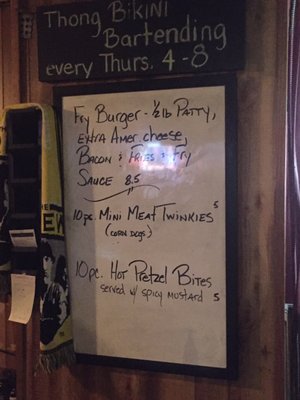 Menu photo 2 Betty's Bar Columbus, OH