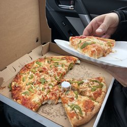 Mary's Deli - Mary's Deli means eating pizza pulled over in the car, while it's hot. (But it's also good cold!)