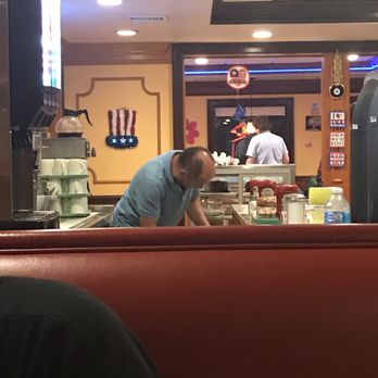 Deepwater Diner - And again a picture of the owner himself jumping right in there and working as well as his staff this place was fantastic - Diners Near Me - Penns Grove, New Jersey
