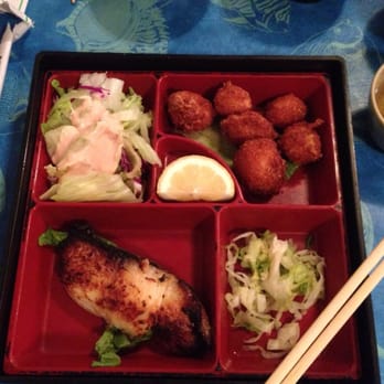 Kabuki Restaurant - $15 for two choice during lunch time.. i ordered scallops and butterfish - Japanese Near Me - Aiea, Hawaii