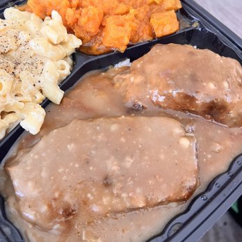 Messi Soul Kitchen - Meatloaf, yams, macaroni and cheese - Soul Food Near Me - Riverside, California Messi Soul Kitchen - Meatloaf, yams, macaroni and cheese - Soul Food Near Me - Riverside, California