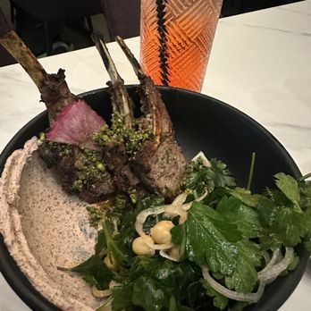 Glasshouse Kitchen - Lamb lollipops - Pizza Near Me - Research Triangle, North Carolina