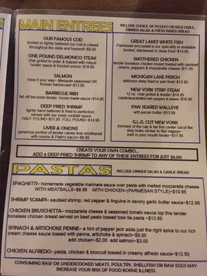 Menu photo 3 Great Lakes Grill Cheboygan, MI Menu photo 3 Great Lakes Grill Cheboygan, MI