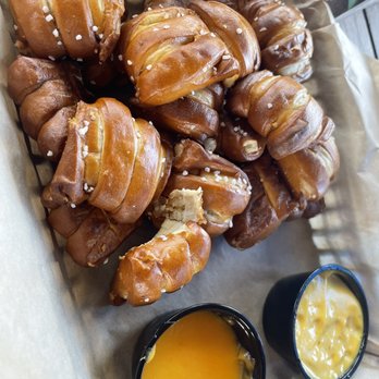 Sean Patrick's - Pretzel Bites with beer cheese and mustard - Irish Pub Near Me - North Las Vegas, Nevada