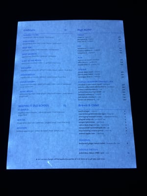Menu photo 8 High Rooftop Lounge Venice, CA Menu photo 8 High Rooftop Lounge Venice, CA