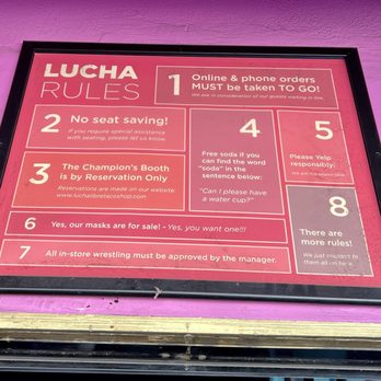 Lucha Libre - Rules of the game. - Mexican Near Me - San Diego, California Lucha Libre - Rules of the game. - Mexican Near Me - San Diego, California