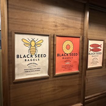 Black Seed Bagels - Black Seed Bagels, on LOWER CONCOURSE. 4.6.2023 - Bagels Near Me - New York, New York