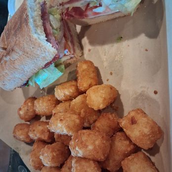 Tony Pepperoni Pizzeria - Lunch special - got the hot Italian sandwich and upgraded to tater tots with a side of ranch. I didn't want chips. - Pizza Near Me - Vista, California