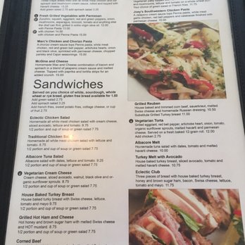 Eclectic Cafe - Menu - New American Near Me - Tucson, Arizona