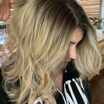 Salon Radiance - Side view finished product, 5 hours later. Look at that root shadowing. - Hair Extensions Near Me - La Mesa, California Salon Radiance - Side view finished product, 5 hours later. Look at that root shadowing. - Hair Extensions Near Me - La Mesa, California