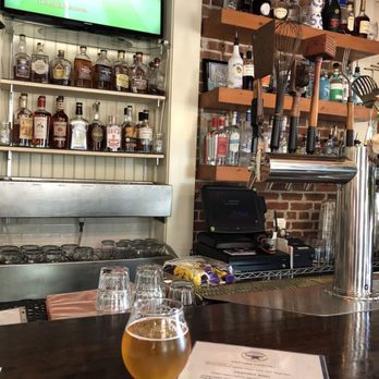 Foundry Kitchen and Tavern - The bar, and cool tap handles - New American Near Me - Sandy Hook, Connecticut