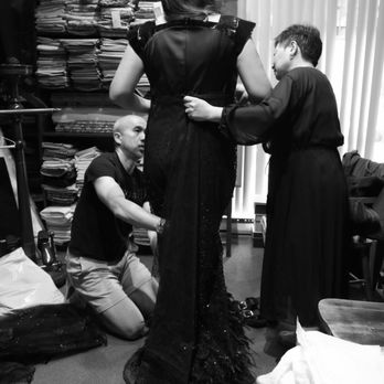 Trend Custom Tailors - A patron doing a fitting for a dress; New web link: https://trendcustomtailors.com/ - Men's Clothing Near Me - Toronto, Ontario Trend Custom Tailors - A patron doing a fitting for a dress; New web link: https://trendcustomtailors.com/ - Men's Clothing Near Me - Toronto, Ontario