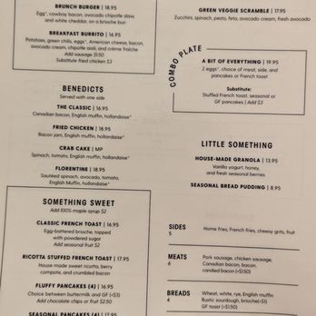 Easy Like Sunday - Menu - Breakfast & Brunch Near Me - Baltimore, Maryland