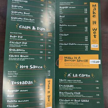 Adobe Mexican Kitchen - Menu - August 2024 - Mexican Near Me - Walker, Michigan