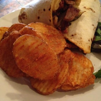 Magic Bistro - The Brisket wrap...*drool* - New American Near Me - El Paso, Texas