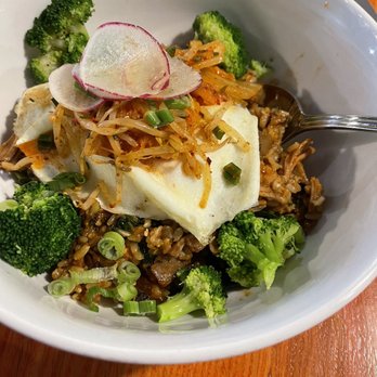 Simple Cafe - Korean BBQ breakfast bowl. - Breakfast & Brunch Near Me - Lake Geneva, Wisconsin