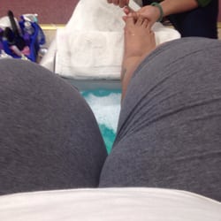 Nancy's Nails - She going to work on the feet!! Much needed