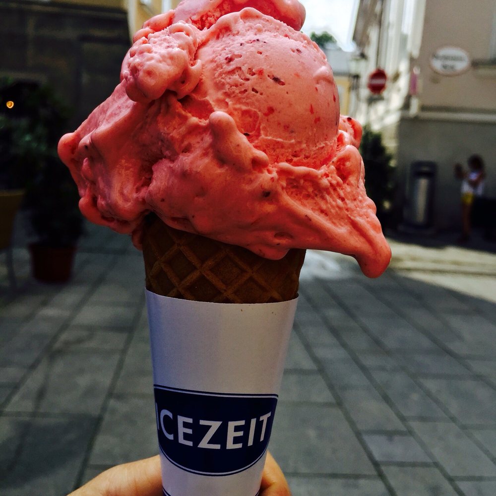 Icezeit - Dairy free strawberry. Delicious - Ice Cream & Frozen Yogurt Near Me - Salzburg, 5 Icezeit - Dairy free strawberry. Delicious - Ice Cream & Frozen Yogurt Near Me - Salzburg, 5