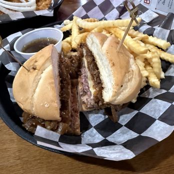 Brink's - French Dip Burger - Bars Near Me - Sterling, Illinois
