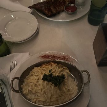 Crazy About You - BBQ Baby Back Ribs. "They Fall off the Bone" and Black truffle Linguini - Mediterranean Near Me - Miami, Florida