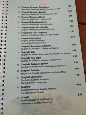 Menu photo 3 Spaghetteria Loreta Berlin, BE Menu photo 3 Spaghetteria Loreta Berlin, BE